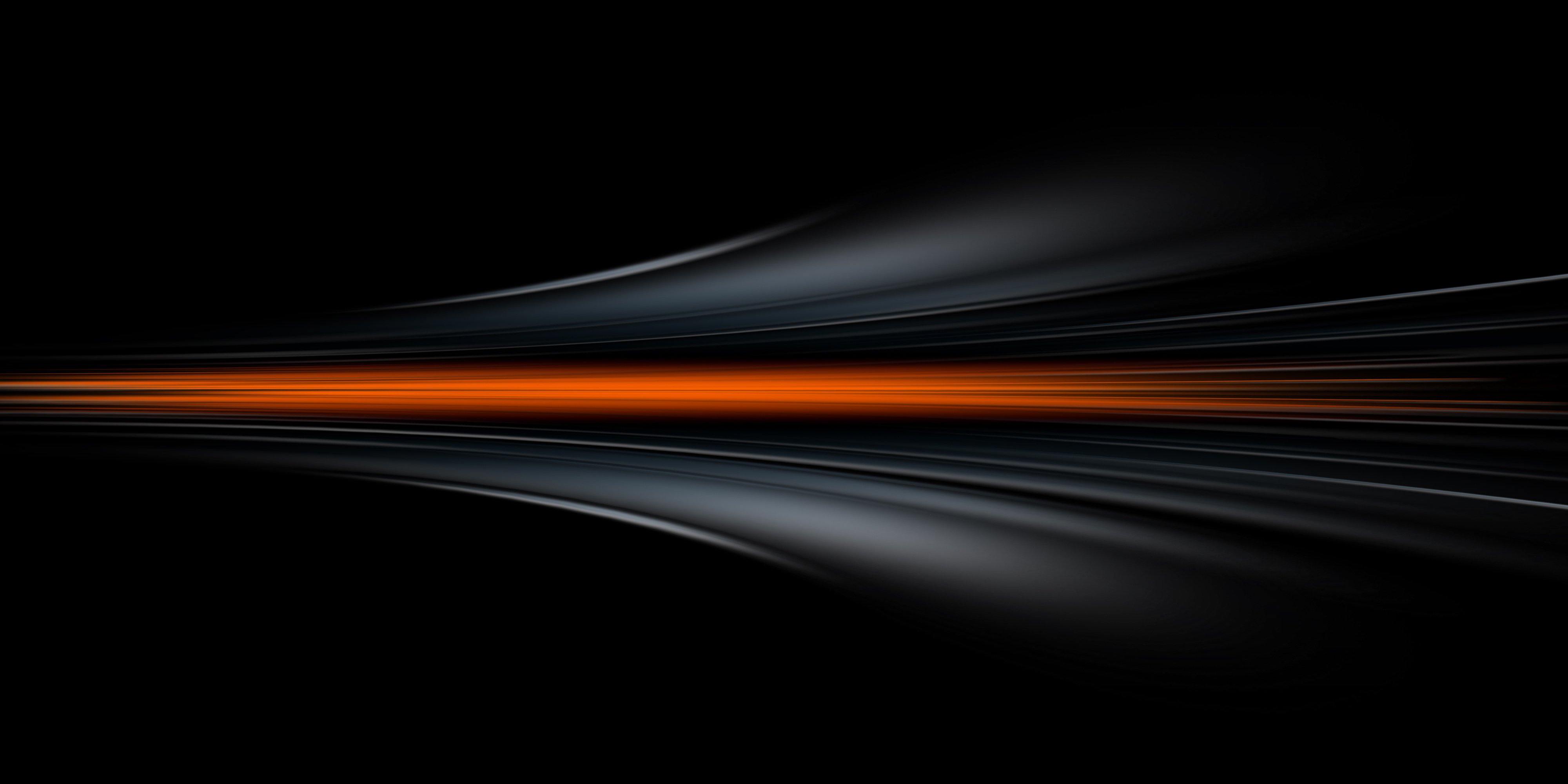 Gray and orange speed line abstract technology background